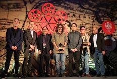 IIFTC Awards - Film Commissioner Mikael Svensson & Vice Consul Bjorn Holmgren of Sweden with Directors & Producers