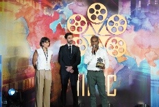 IIFTC Awards - Nandish Sandhu - Actor & Fanny Heinonen - Program Director, Film Tampere (Finland) to Srihari Manoharan