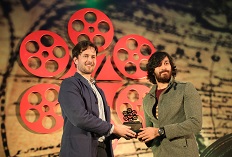 IIFTC Awards - Truls Kontny, President - EUFCN with Actor Akash Puri Jagannadh