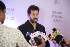IIFTC Red Carpet - Bollywood Director Kabir Khan addressing media