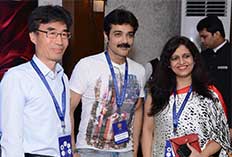 Korea Tourism Organisation Representatives with Prosenjit Chatterjee