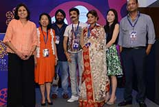 Tourism Authority of Thailand representatives and Indo Bangkok Films with Prosenjit Chatterjee, Geetashree Roy & Shrikant Mohata