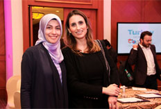 Yesim Sezdirmez - Kanal 7 and Begum Ece -Istanbul Chamber of Commerce